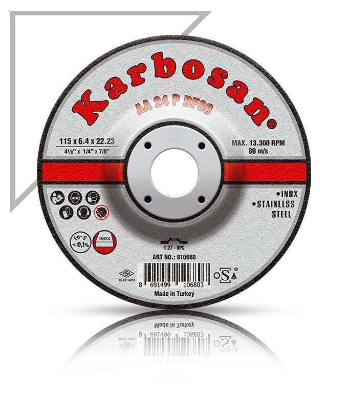 KARBOSAN 910700 180*6*22 İNOX TAŞLAMA TAŞI