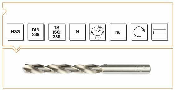 MTE HSS 1,70 MM MATKAP DIN 338 RN