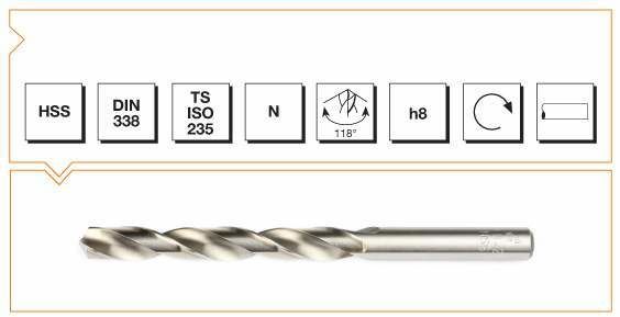 MTE HSS 1,60 MM MATKAP DIN 338 RN