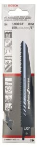 BOSCH - ENDURANCE SERİSİ AĞIR METAL İÇİN PANTER TESTERE BIÇAĞI S 930 CF - 5'Lİ 2608657527