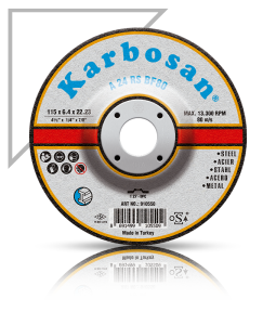 KARBOSAN 910560 125*6*22 NK METAL TAŞLAMA TAŞI