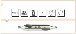 MTE HSS 2,00 MM PUNTA MATKABI DIN 333/A R