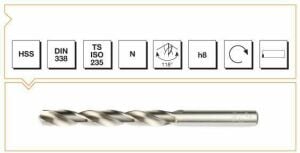 MTE HSS 16.00 MM MATKAP DIN 338 RN